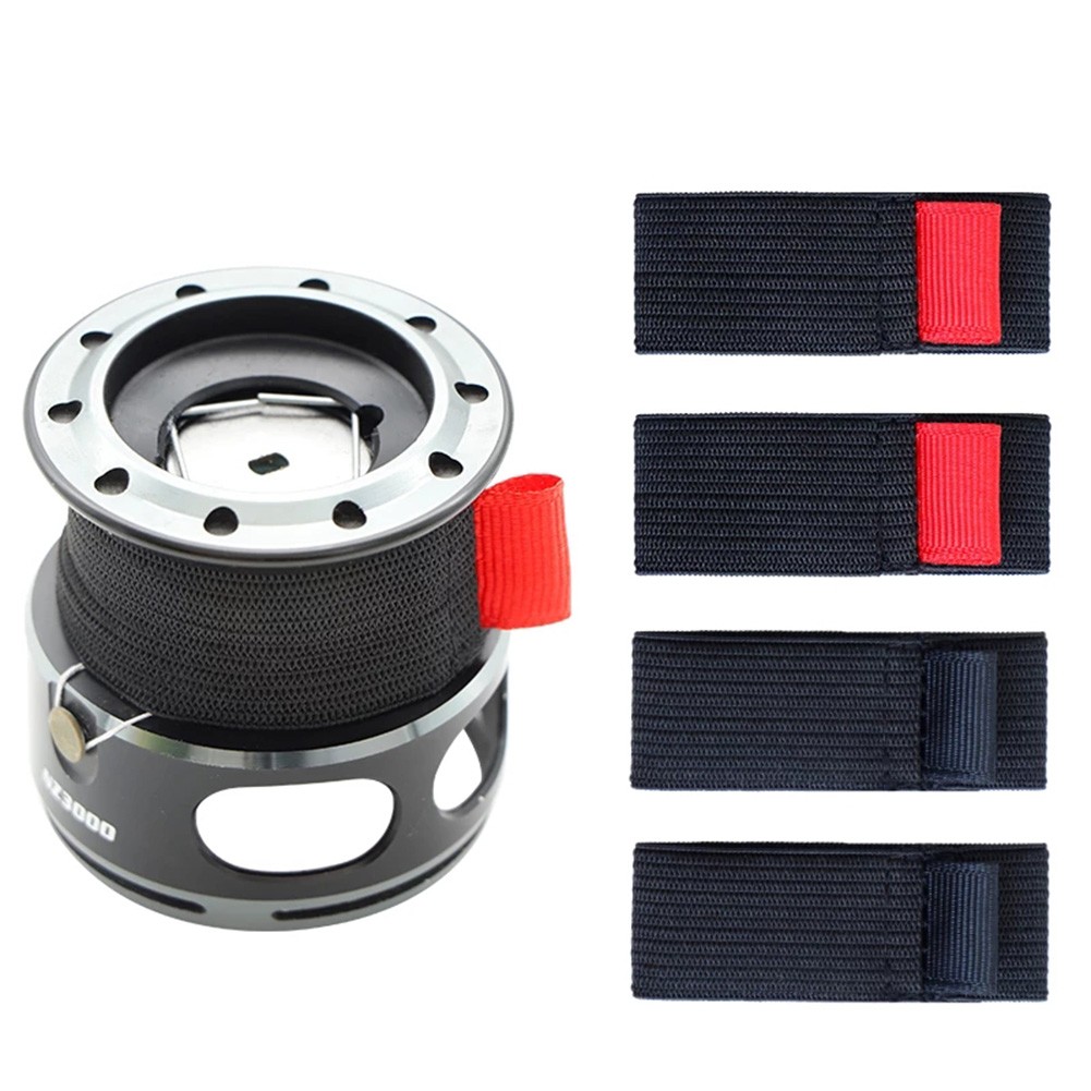 Fly Reel - 4Pcs/Pack Fishing Spool Belts Pack Flexible