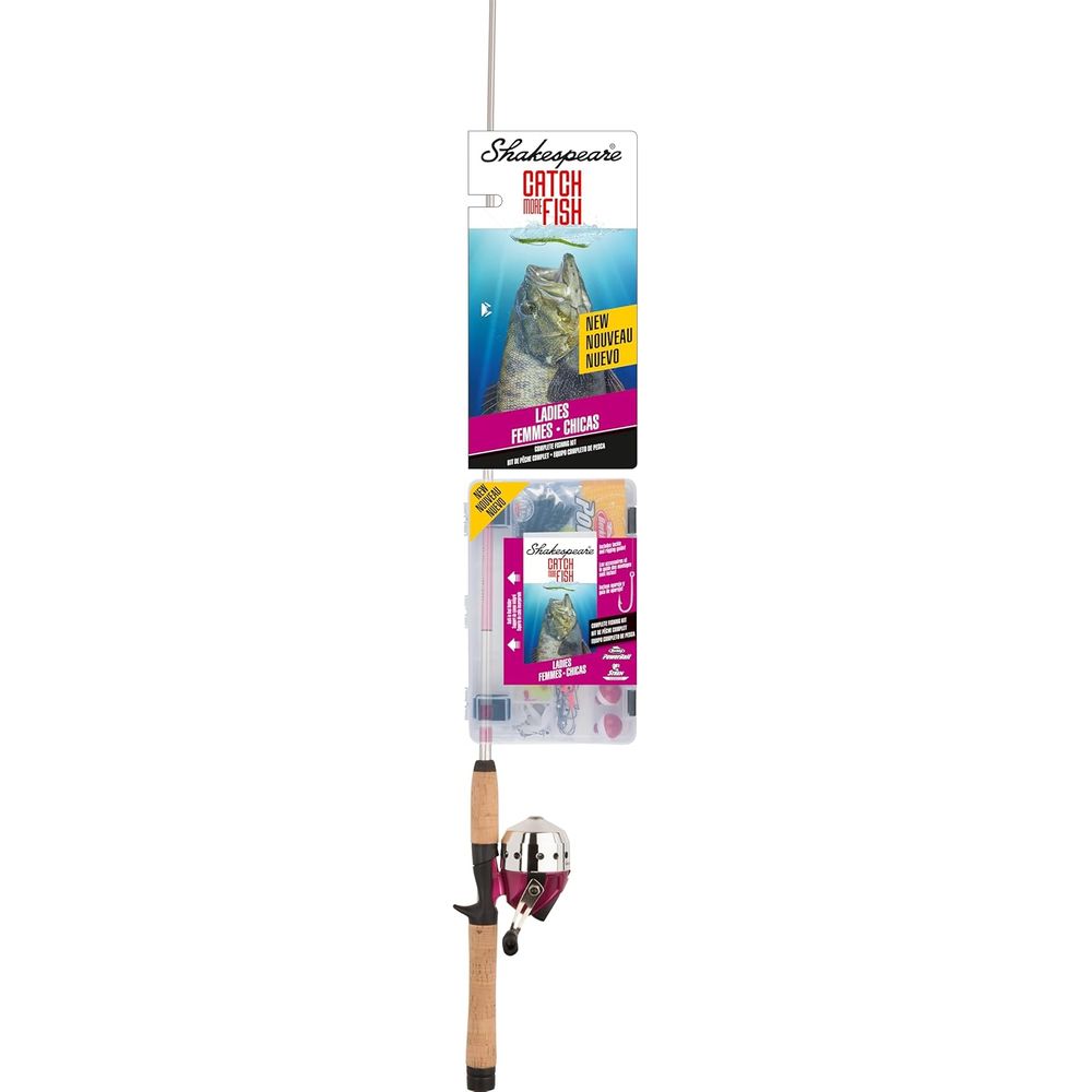 Spincast Reel - Versatile Spincast Reel and Fishing Rod