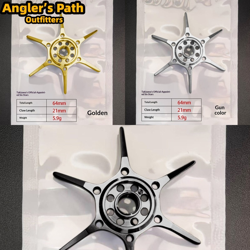 Reel Drag Knob - Loongze Cnc Six Star Drag Knob