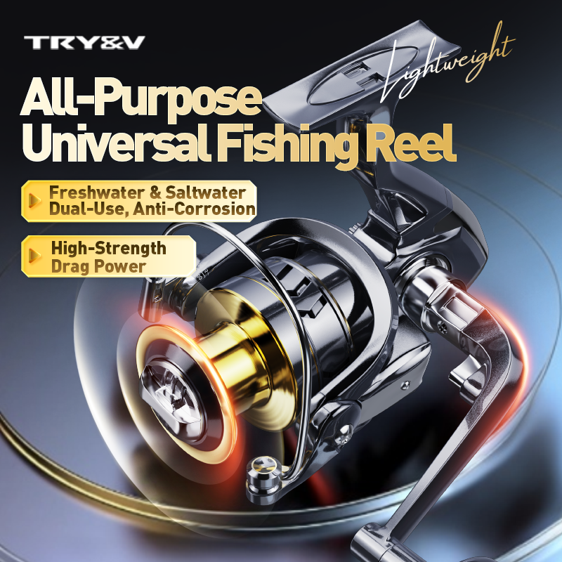 TRY&V CW Full Metal Casting Lu - Surf Reel recensione e prezzo