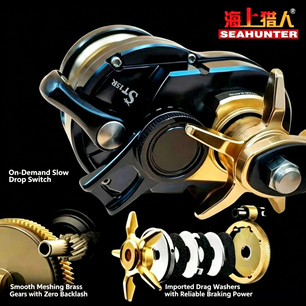 6.2:1 Slow Pitch Jigging Reel  - Trolling Reel recensione e prezzo