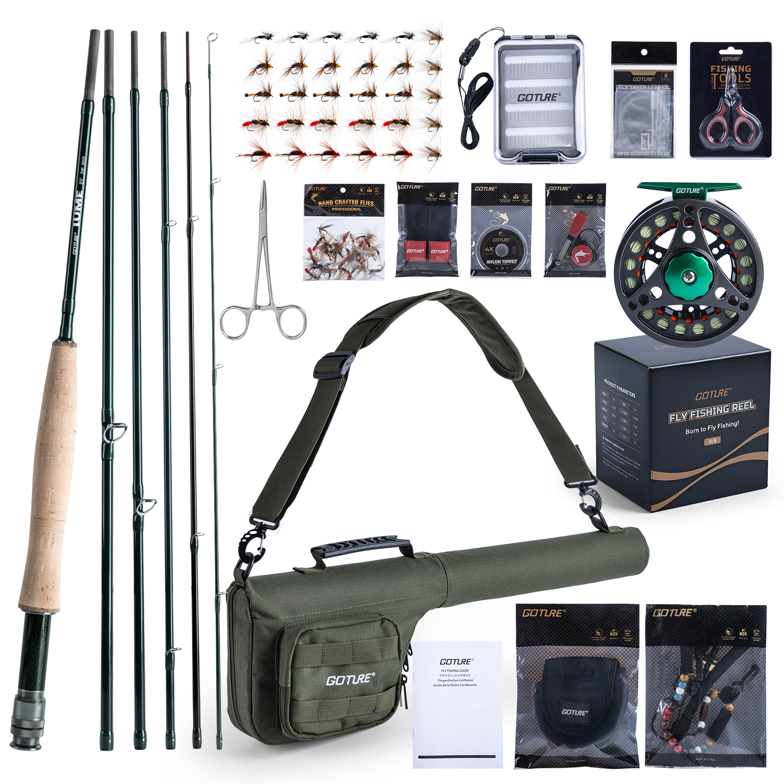 Goture Fly Fishing Rod and Ree - Fly Reel recensione e prezzo