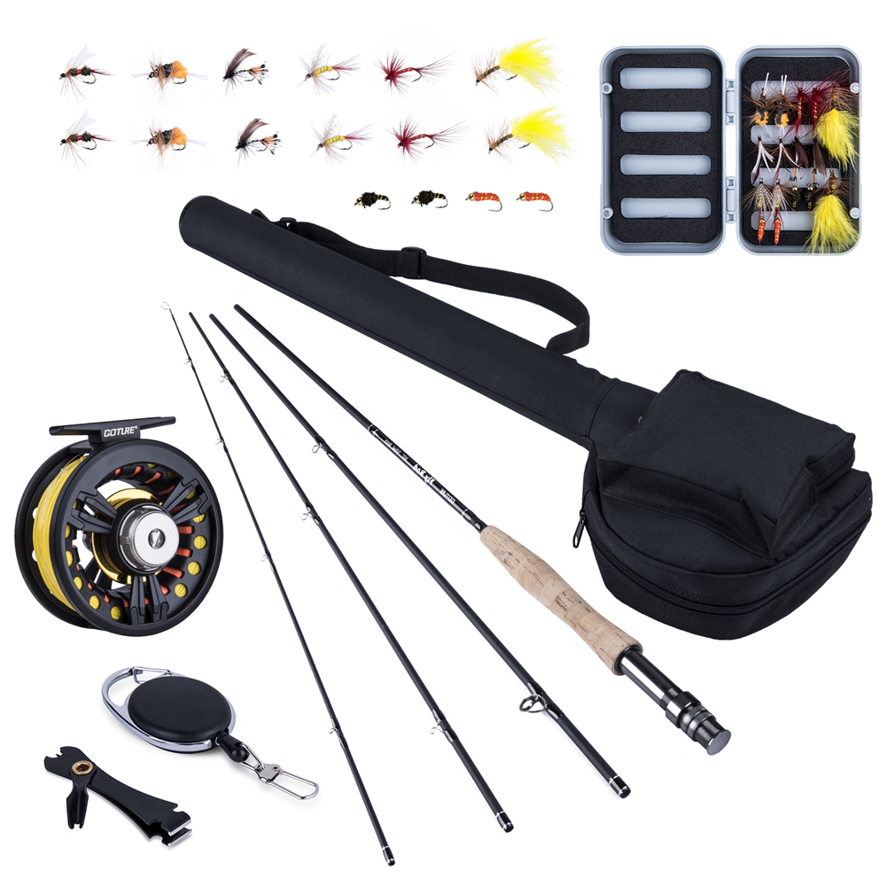 Goture Fly Fishing Rod Combo 5 - Fly Reel recensione e prezzo