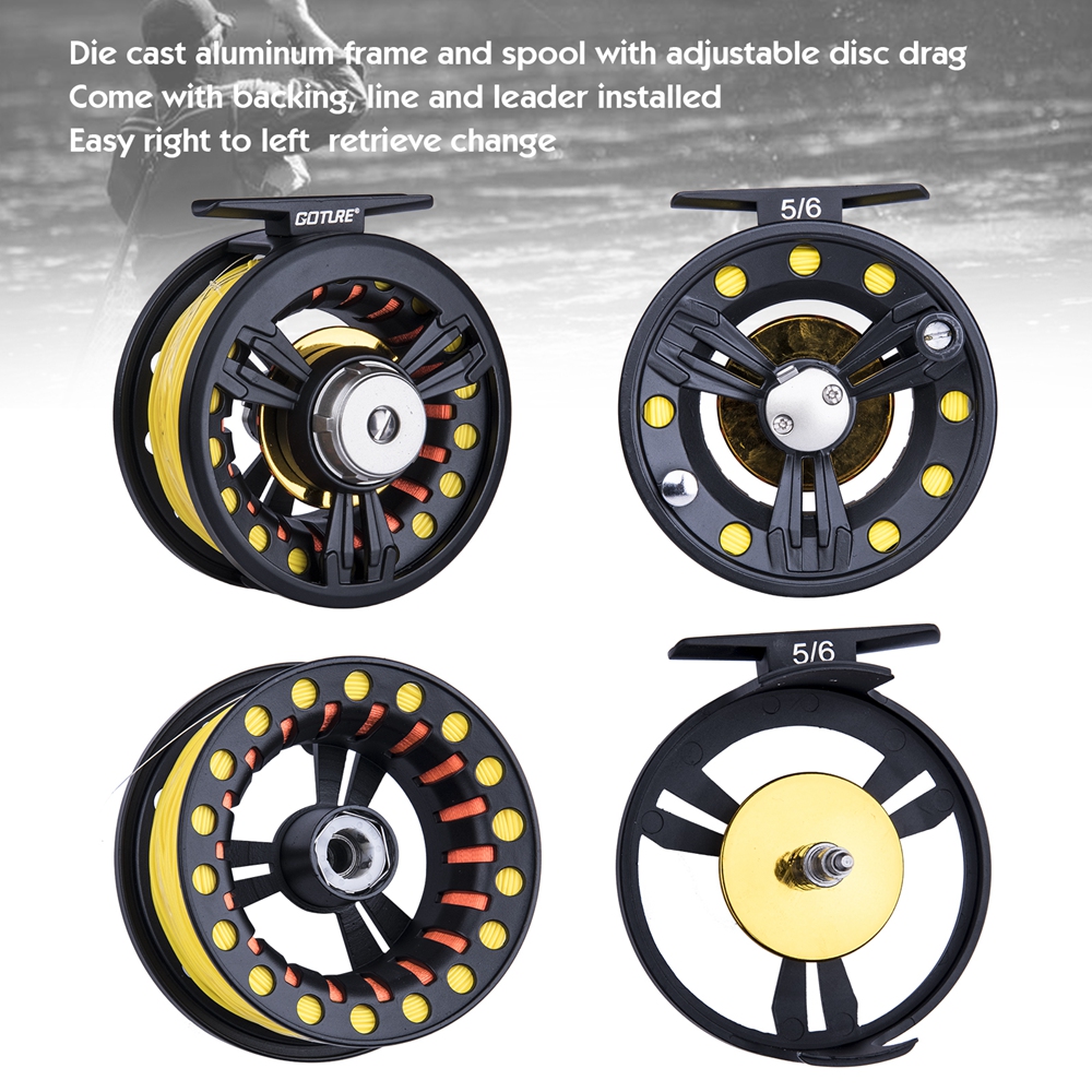 Goture Fly Fishing Rod Combo 5 - Fly Reel recensione e prezzo