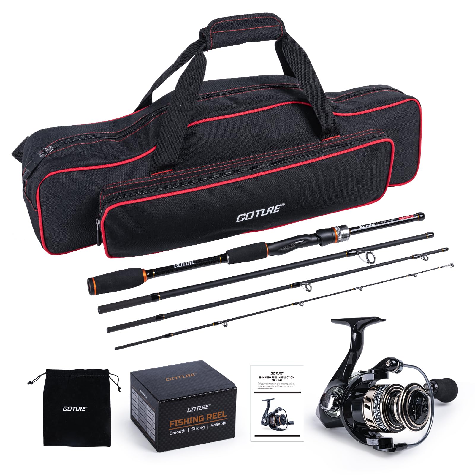 Goture Portable Spinning Fishi - Reel Bag recensione e prezzo