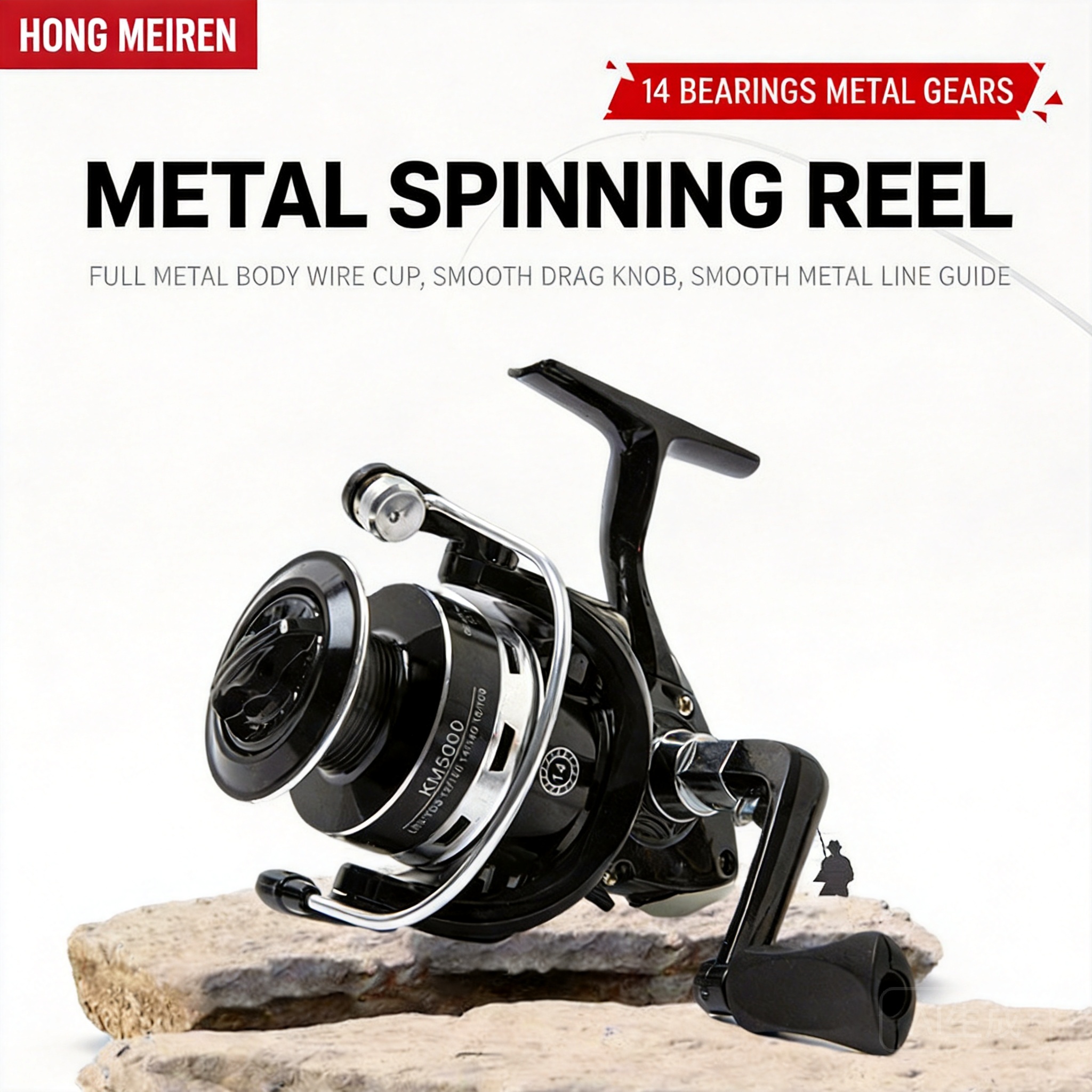 Metal Spinning Fishing Reel 14 - Reel Drag Knob recensione e prezzo