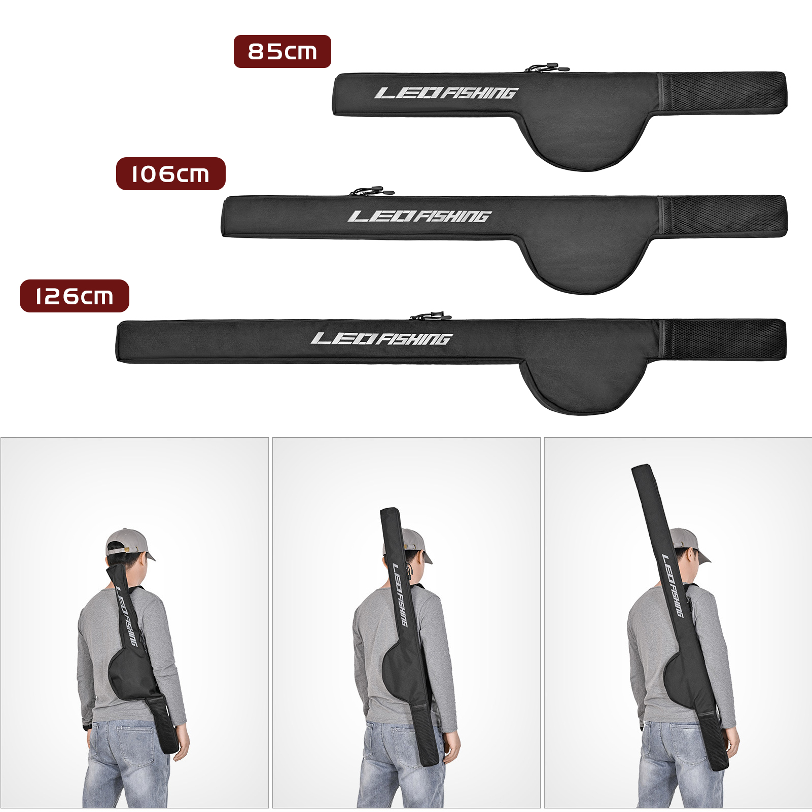 Fishing Rod Bag 85cm/106cm/126 - Reel Case recensione e prezzo