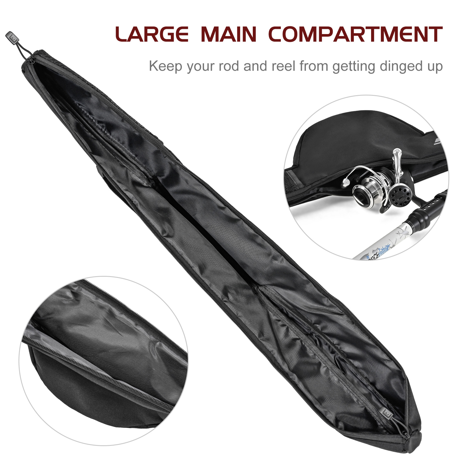 Fishing Rod Bag 85cm/106cm/126 - Reel Case recensione e prezzo