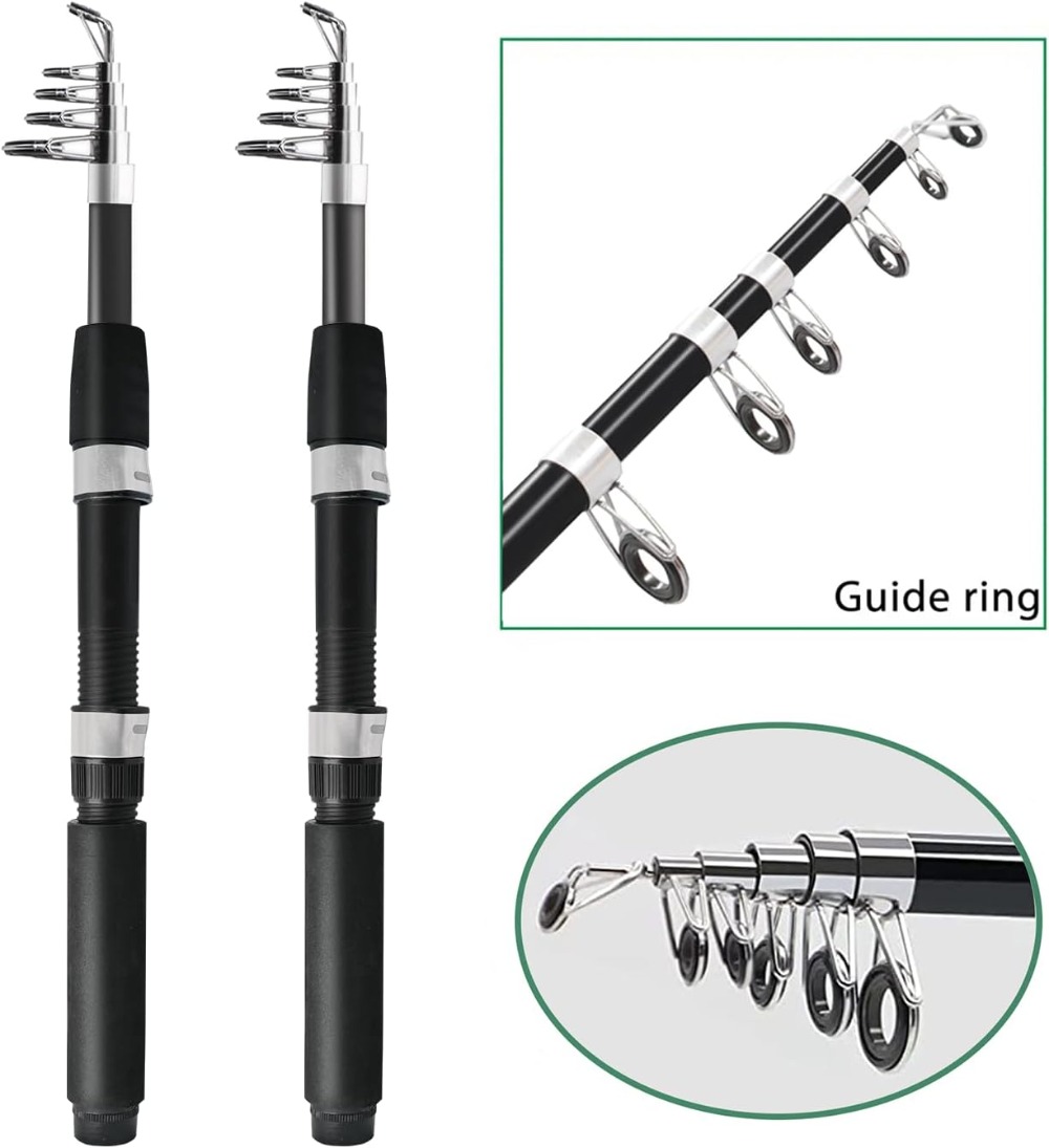 Fishing Pole Combo 6.9ft 2Pcs  - Reel Bag recensione e prezzo