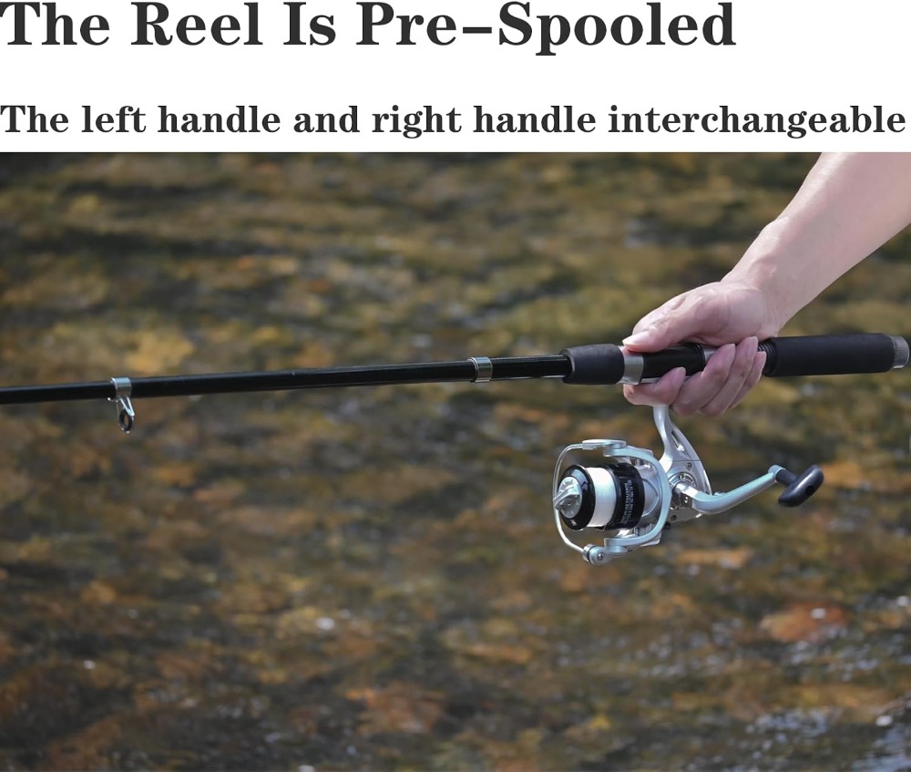 Fishing Pole Combo 6.9ft 2Pcs  - Reel Bag recensione e prezzo