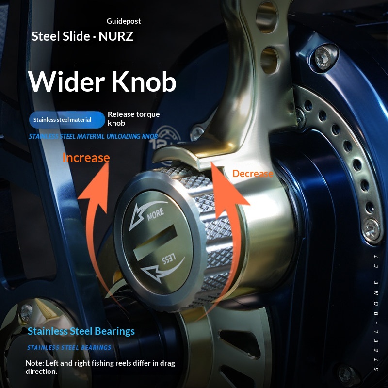 Nilure Steelbone Drum Fishing  - Trolling Reel recensione e prezzo