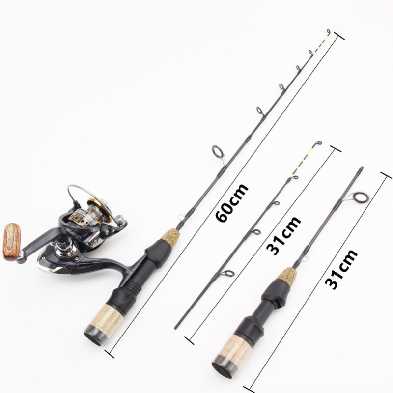 60cm 2 Tips Rod Reel Combos Wi - Ice Fishing Reel recensione e prezzo