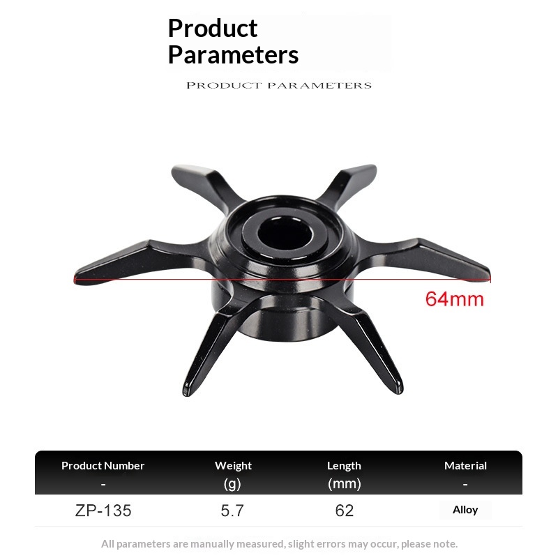 Six Star Drag Knob Enlarged Al - Reel Drag Knob recensione e prezzo