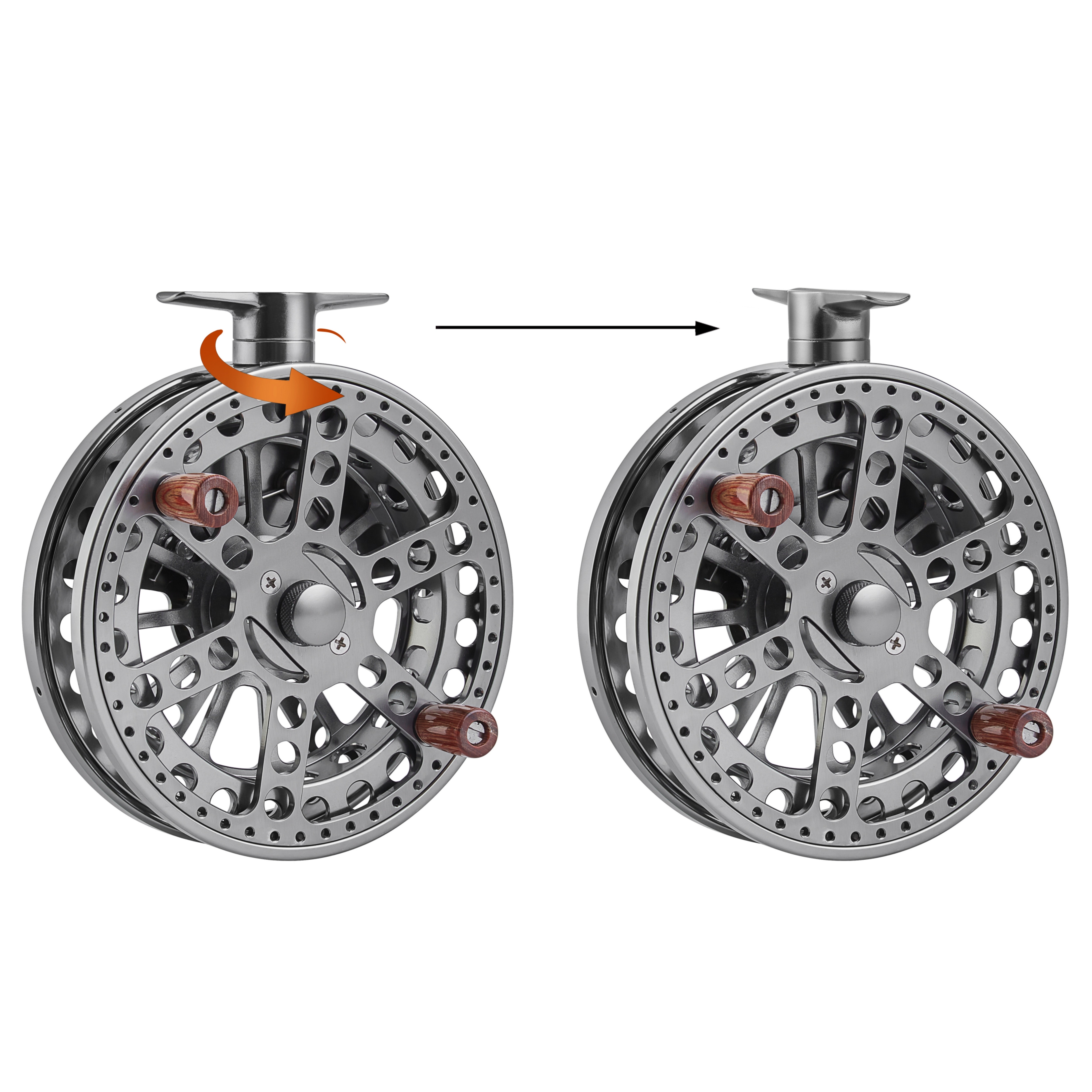 120mm 4 3/4 inch Centerpin Ree - Fly Reel recensione e prezzo