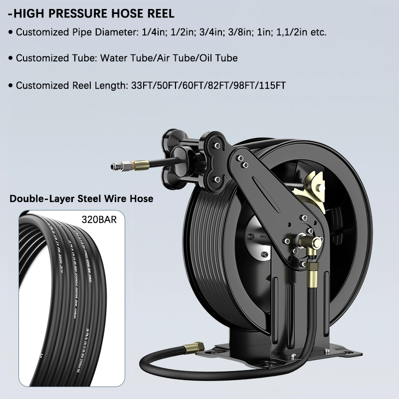 Hose Reel 1/2 1/4 3/4 1inch Hi - Reel Grease recensione e prezzo
