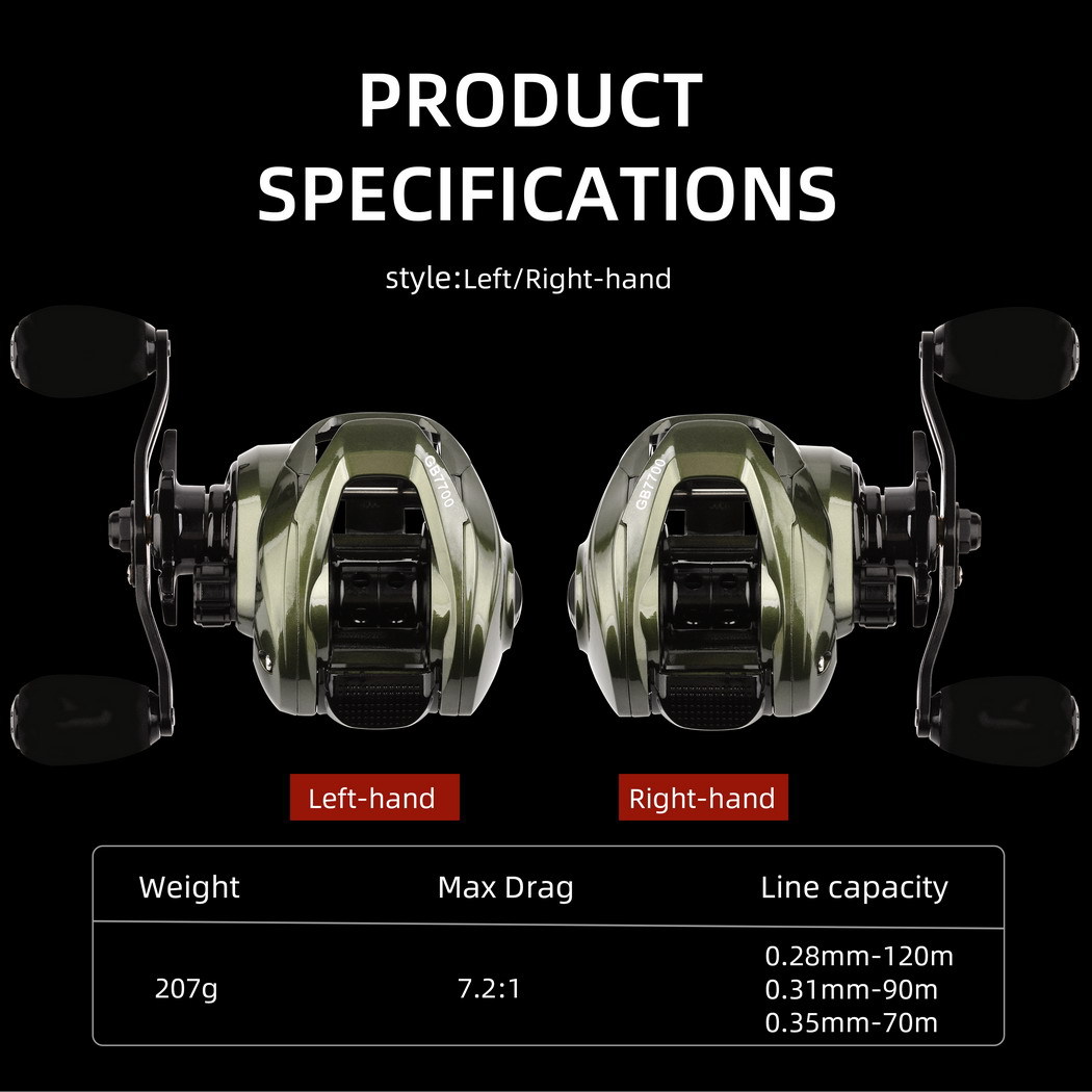 Baitcasting Reel 7.2 1 High Sp - Reel Spare Spool recensione e prezzo