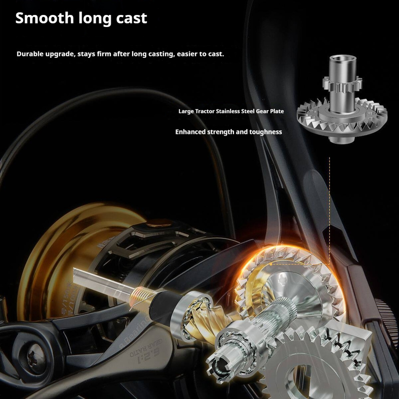 Long Cast Spinning Reel 2500 6 - Surf Reel recensione e prezzo