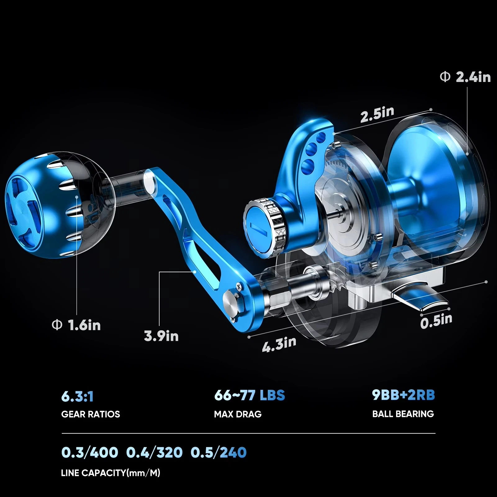 Topline slow jumping wheel fis - Conventional Reel recensione e prezzo
