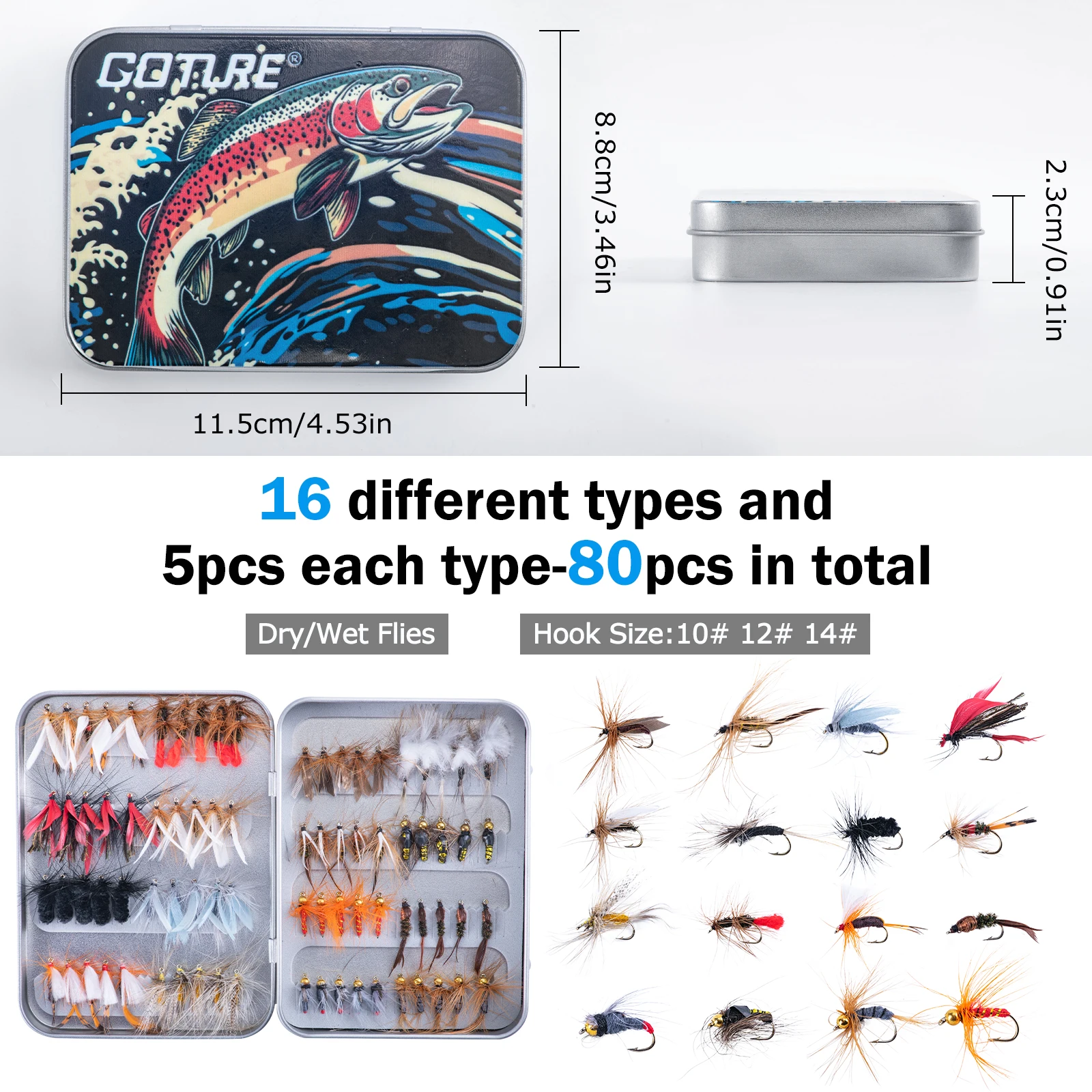 Goture Fly Fishing Rod and Ree - Fly Reel recensione e prezzo