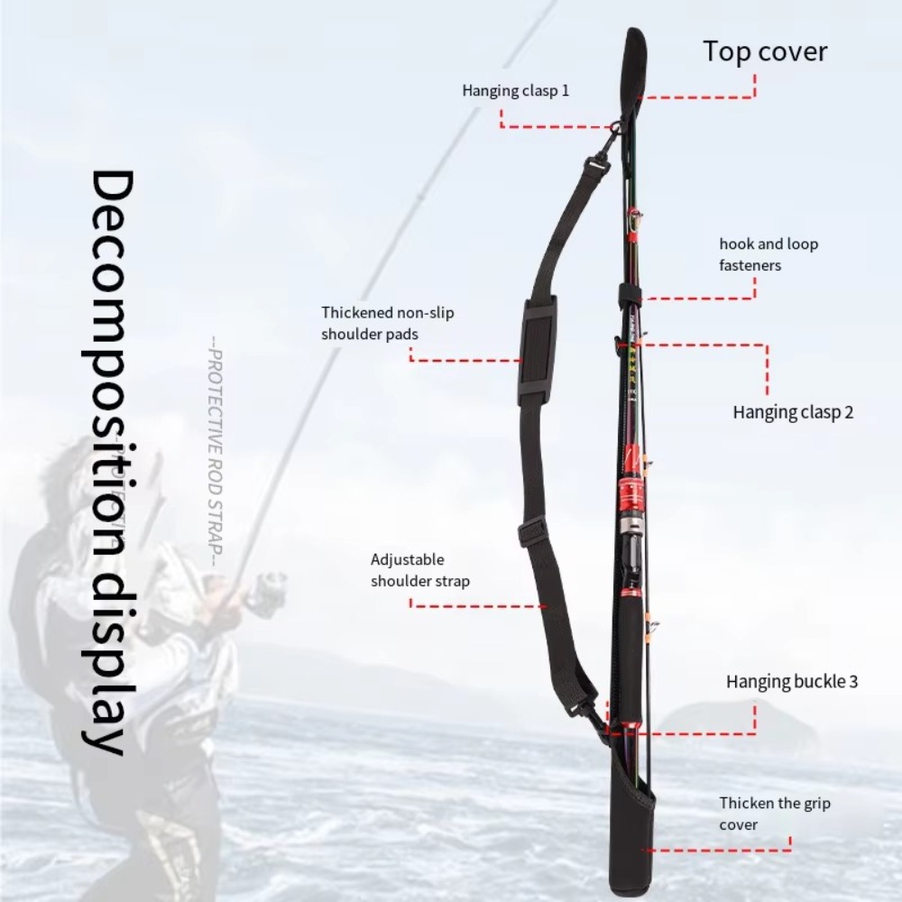 Adjustable Fishing Rod Storage - Reel Bag recensione e prezzo