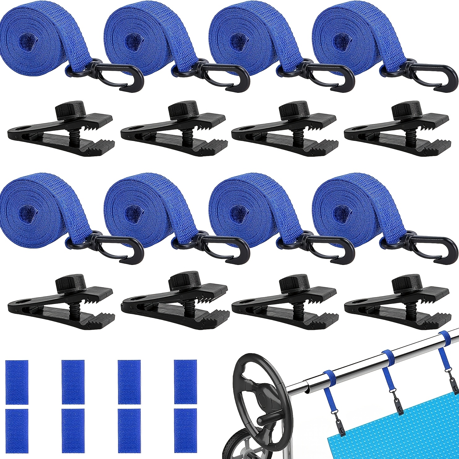 18 Pcs Solar Cover Reel Instal - Reel Cover recensione e prezzo