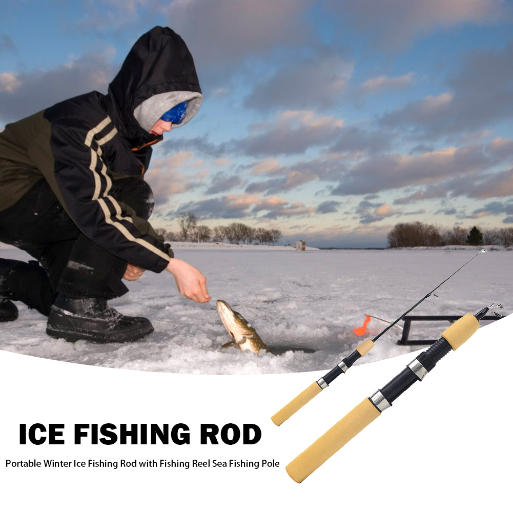Ice Fishing Rod Portable Spinn - Ice Fishing Reel recensione e prezzo