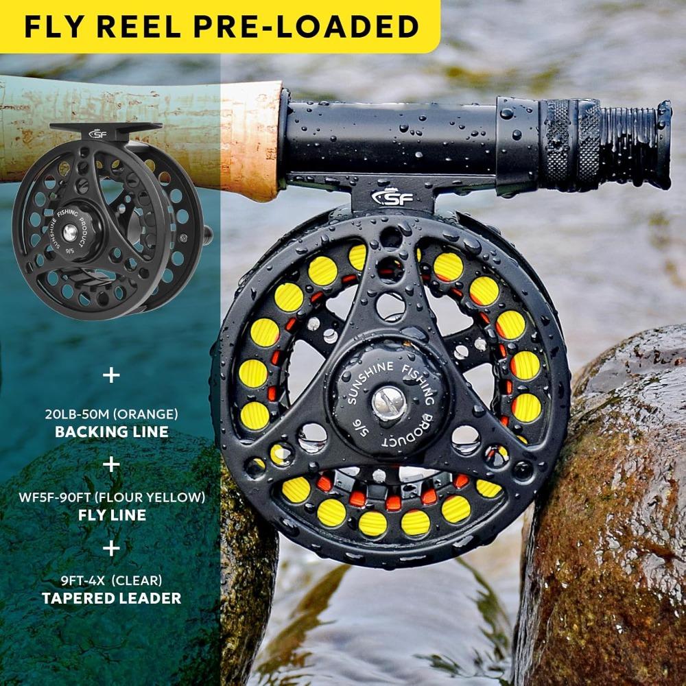 Fly Fishing Rod Combo Starter  - Reel Case recensione e prezzo