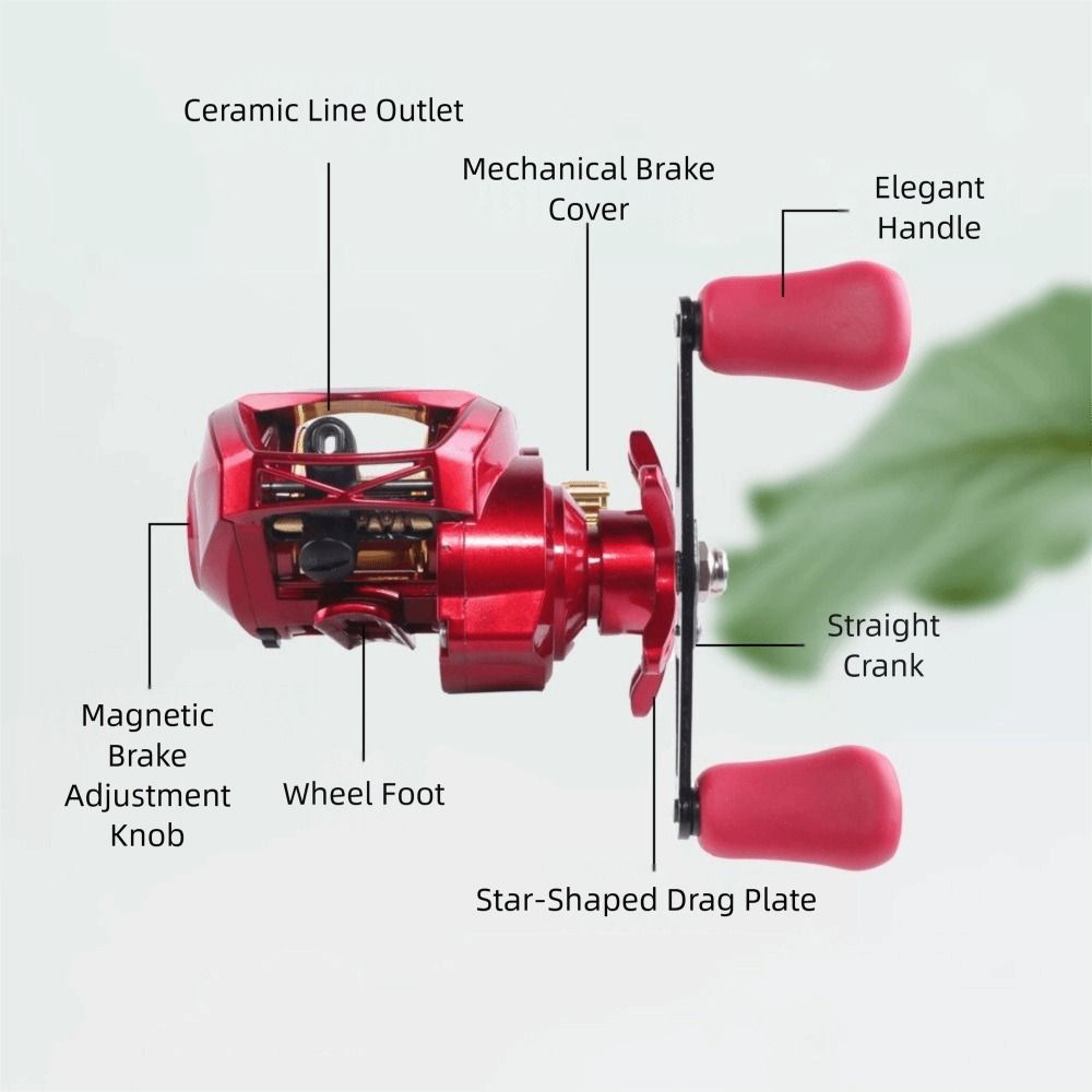 Metal Casting Baitcasting Reel - Reel Drag Knob recensione e prezzo