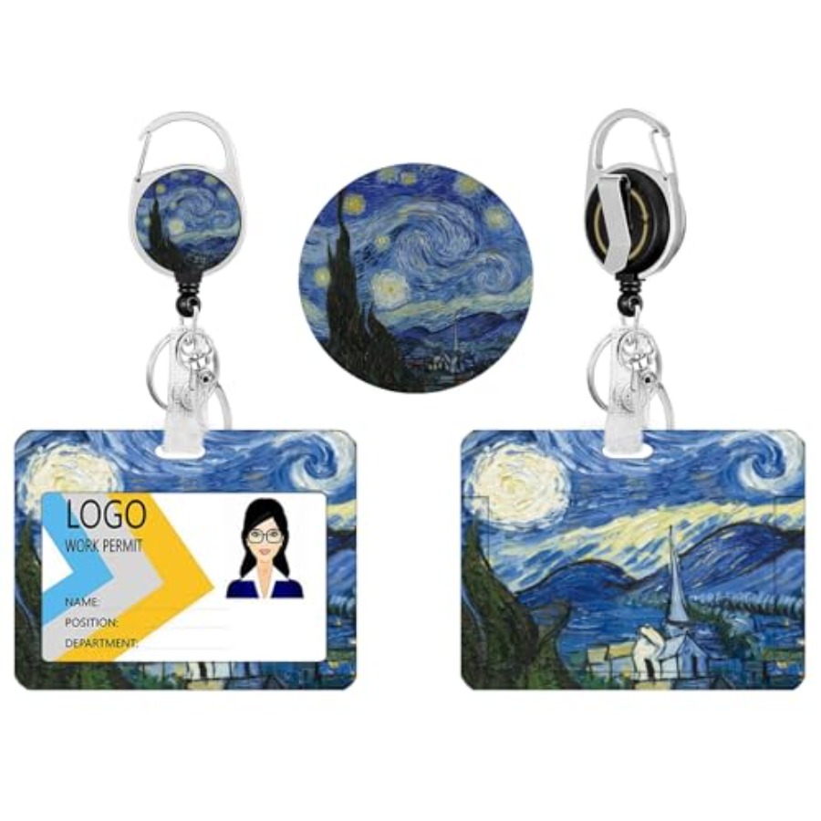 2 Pack ID Badge Holder with Re - Reel Oil recensione e prezzo