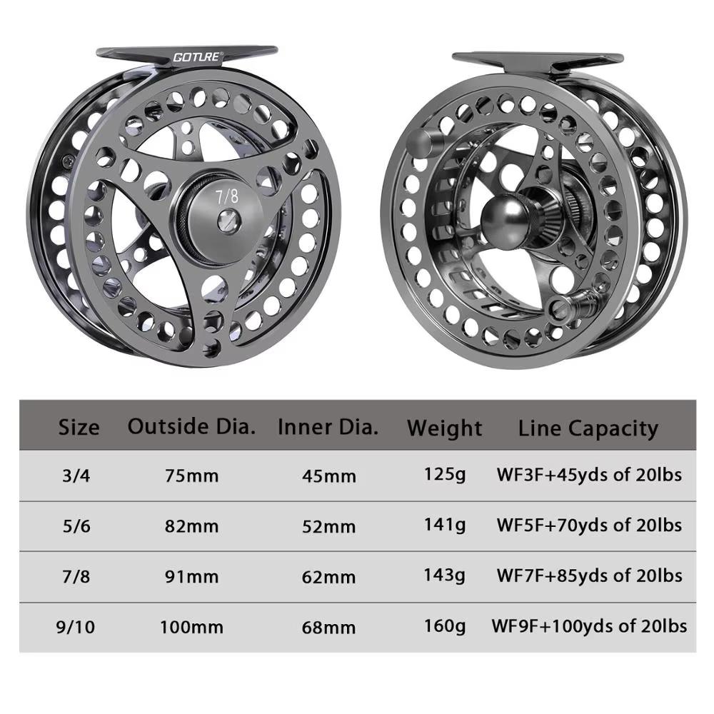 Goture Fly Fishing Reel 3/4 5/ - Reel Spare Spool recensione e prezzo