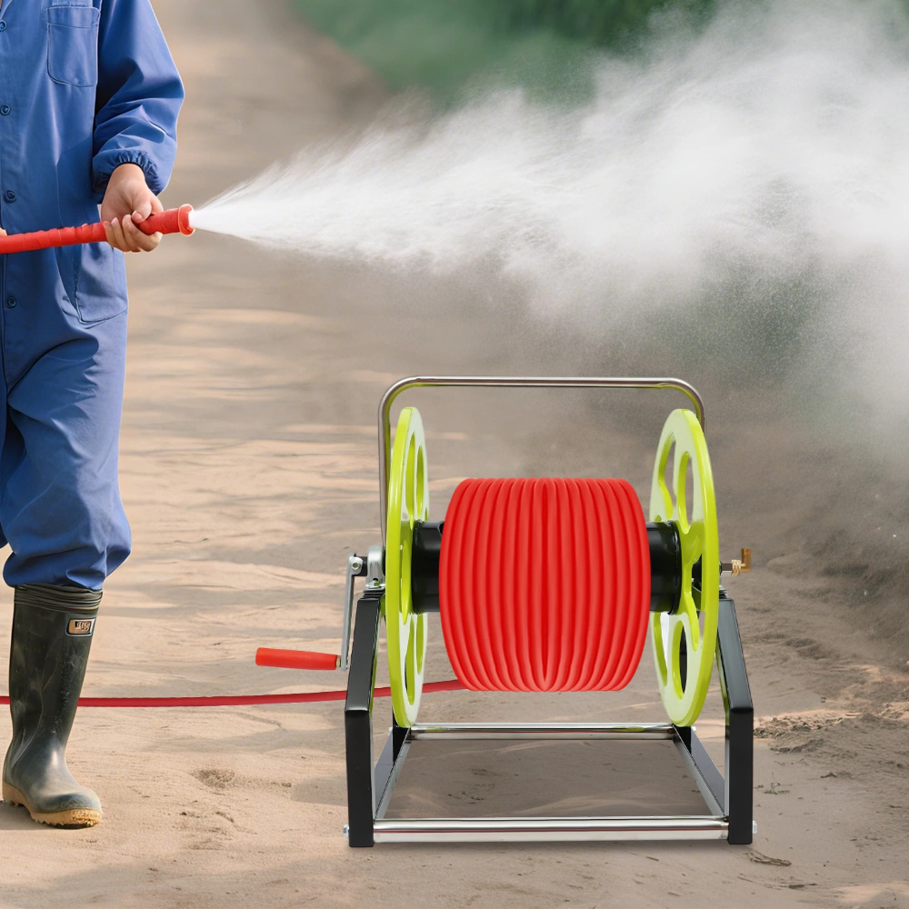 Garden Hose Reel, 360° Wall Mo - Reel Handle recensione e prezzo