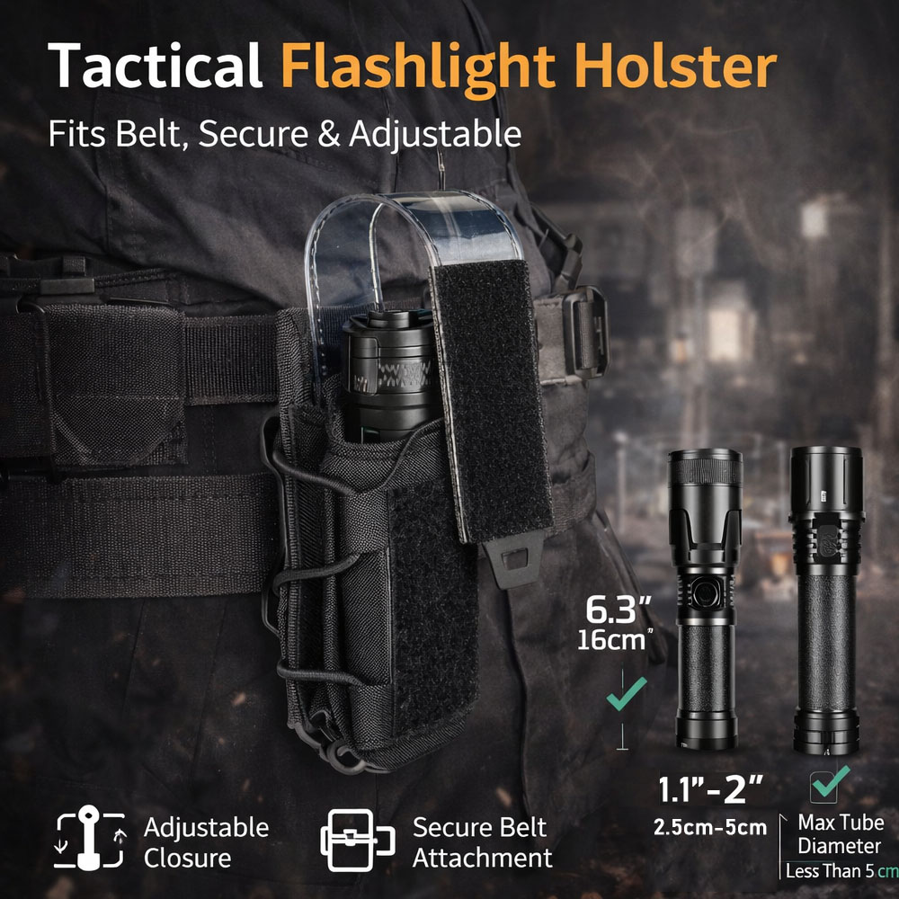 Tactical Flashlight Pouch Hols - Reel Case recensione e prezzo