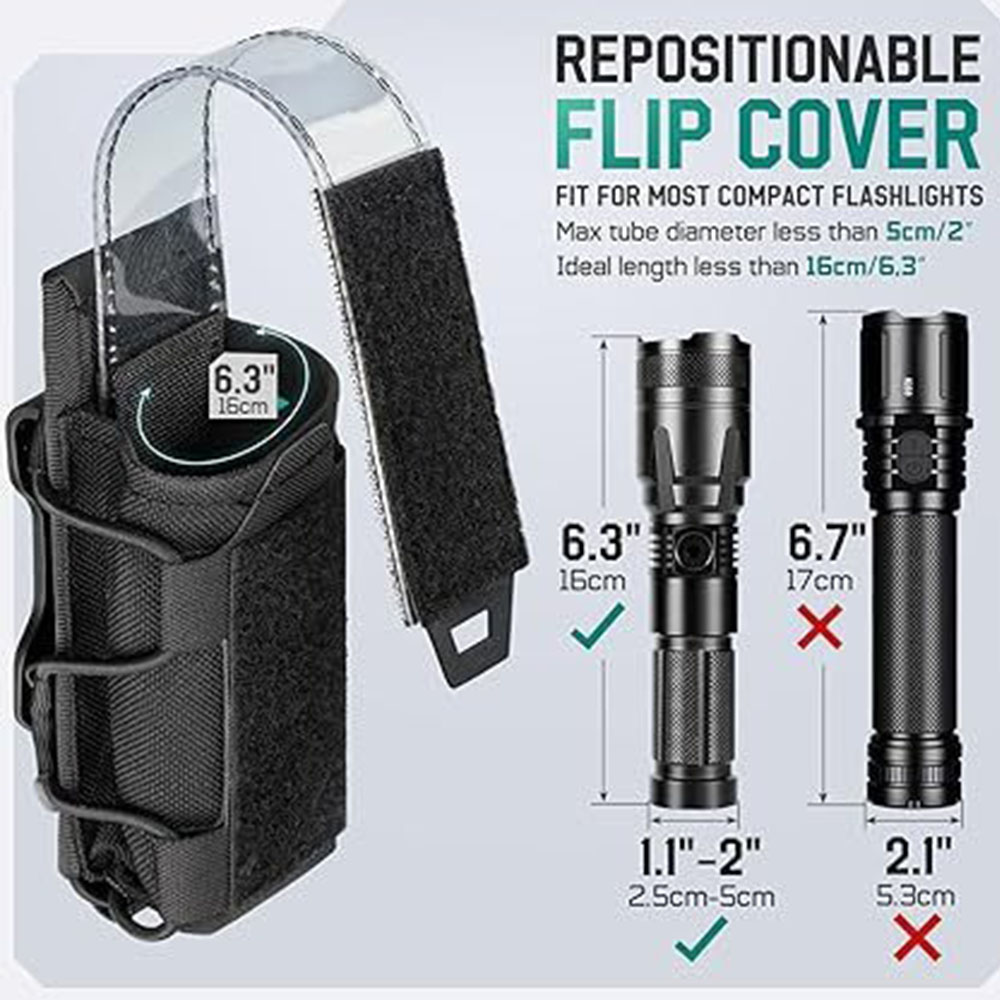 Tactical Flashlight Pouch Hols - Reel Case recensione e prezzo