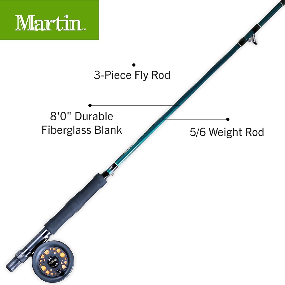 Complete Fly Fishing Kit - 8ft - Fly Reel recensione e prezzo