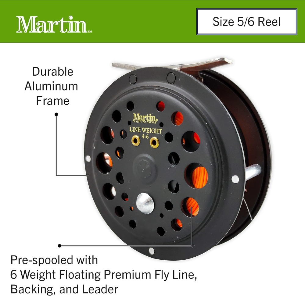 Complete Fly Fishing Kit - 8ft - Fly Reel recensione e prezzo