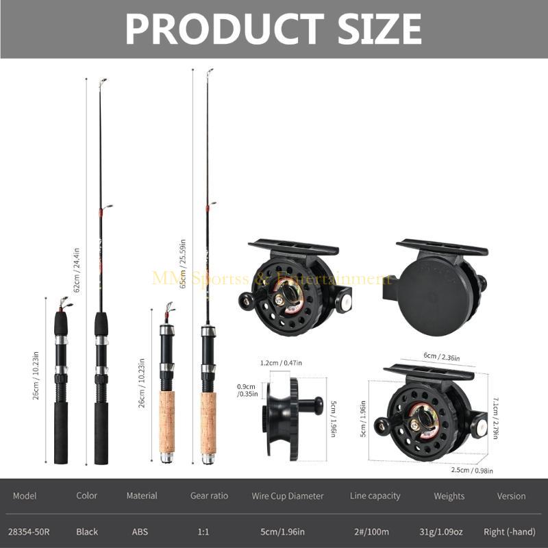 31BE 1 Set Fishing Rod With Fi - Ice Fishing Reel recensione e prezzo