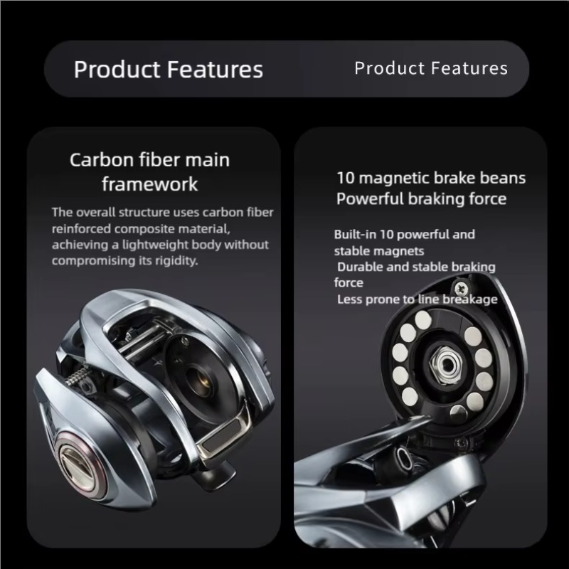 P1 Casting Reel, 7.3:1 Gear Ra - Reel Handle recensione e prezzo