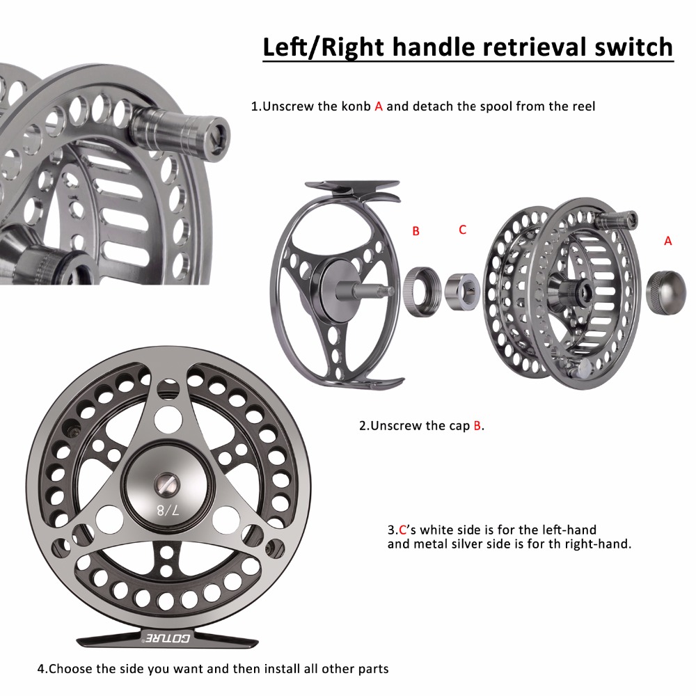 Goture Fly Fishing Reel 3/4 5/ - Fly Reel recensione e prezzo