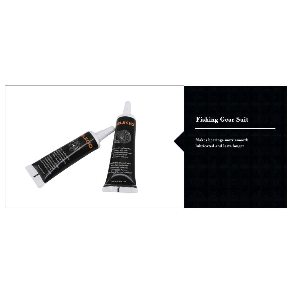 DEUKIO 2PCS/Set Fish Reel Oil  - Reel Lubricant recensione e prezzo