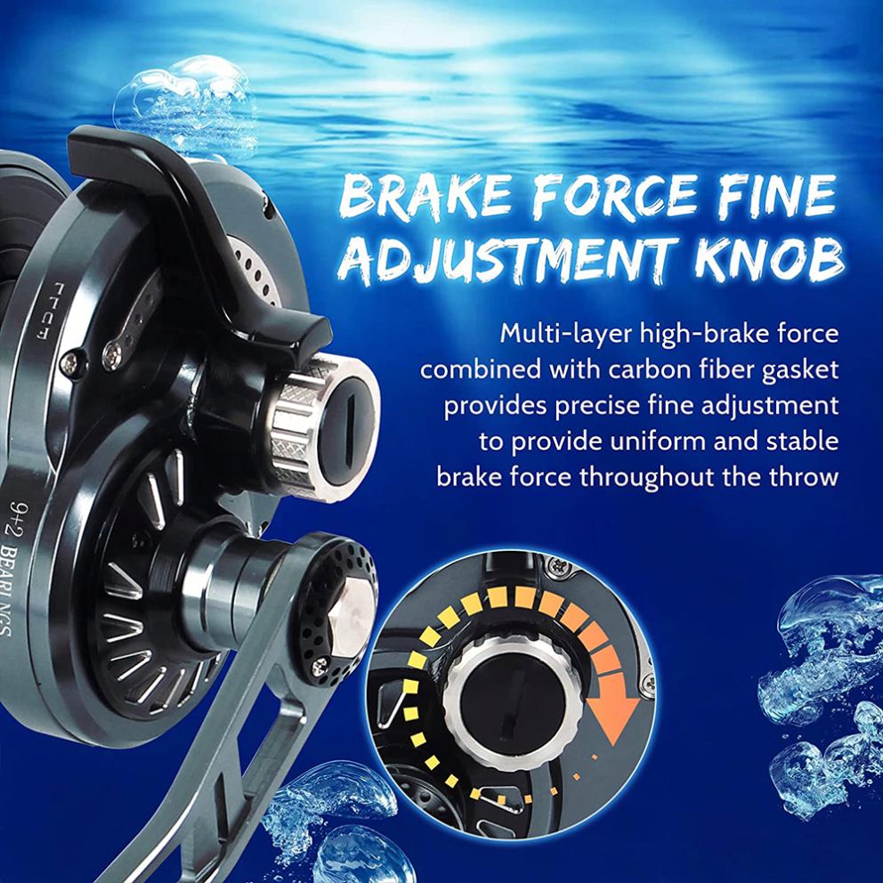 Metal Jigging Reel Max Drag 30 - Conventional Reel recensione e prezzo