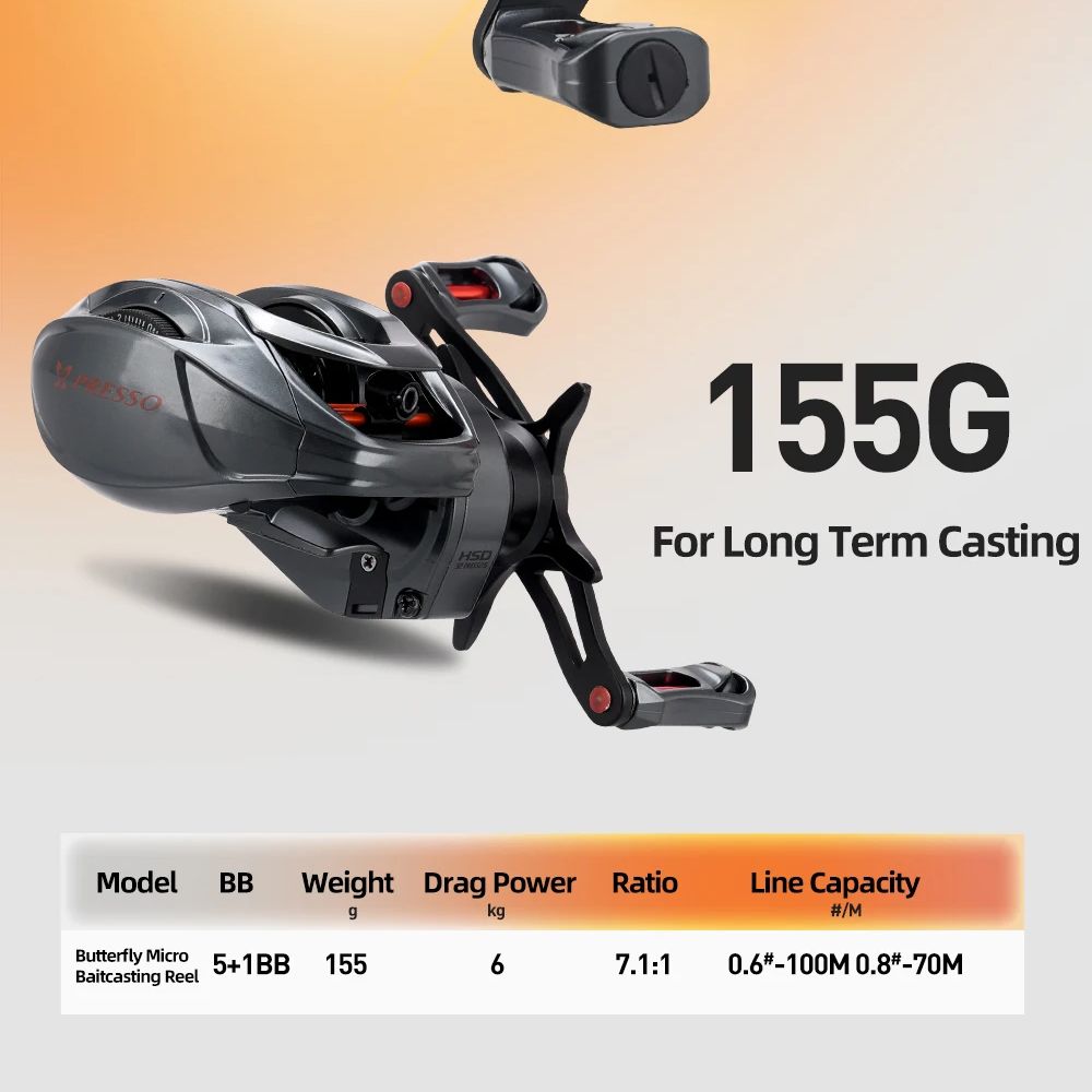 HASIDA BFS Carbon Fiber Fishin - Baitcasting Reel recensione e prezzo