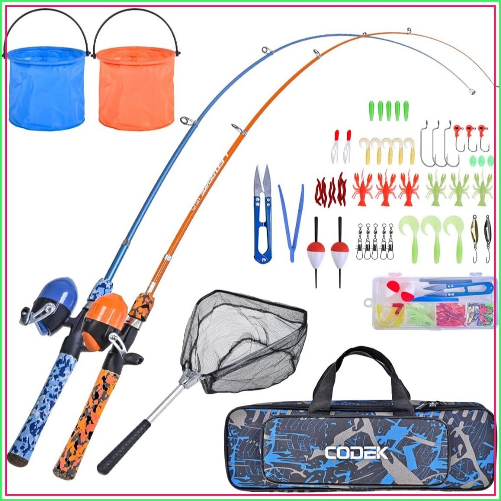 Kids Fishing Pole Set with Ful - Spincast Reel recensione e prezzo