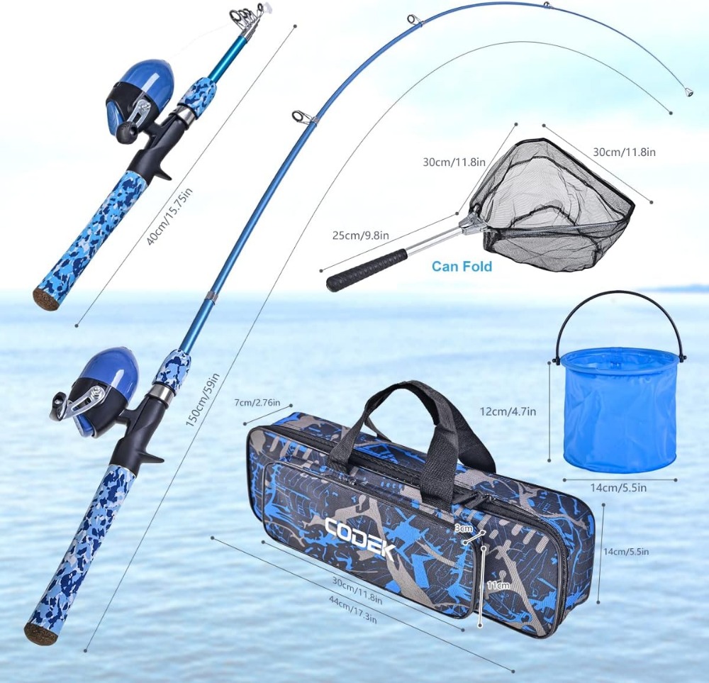 Kids Fishing Pole Set with Ful - Spincast Reel recensione e prezzo