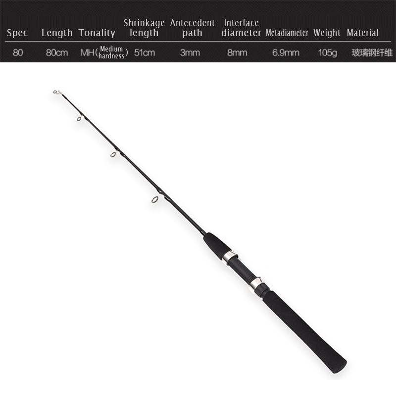 80Cm Fishing Rods Ice Fishing  - Ice Fishing Reel recensione e prezzo