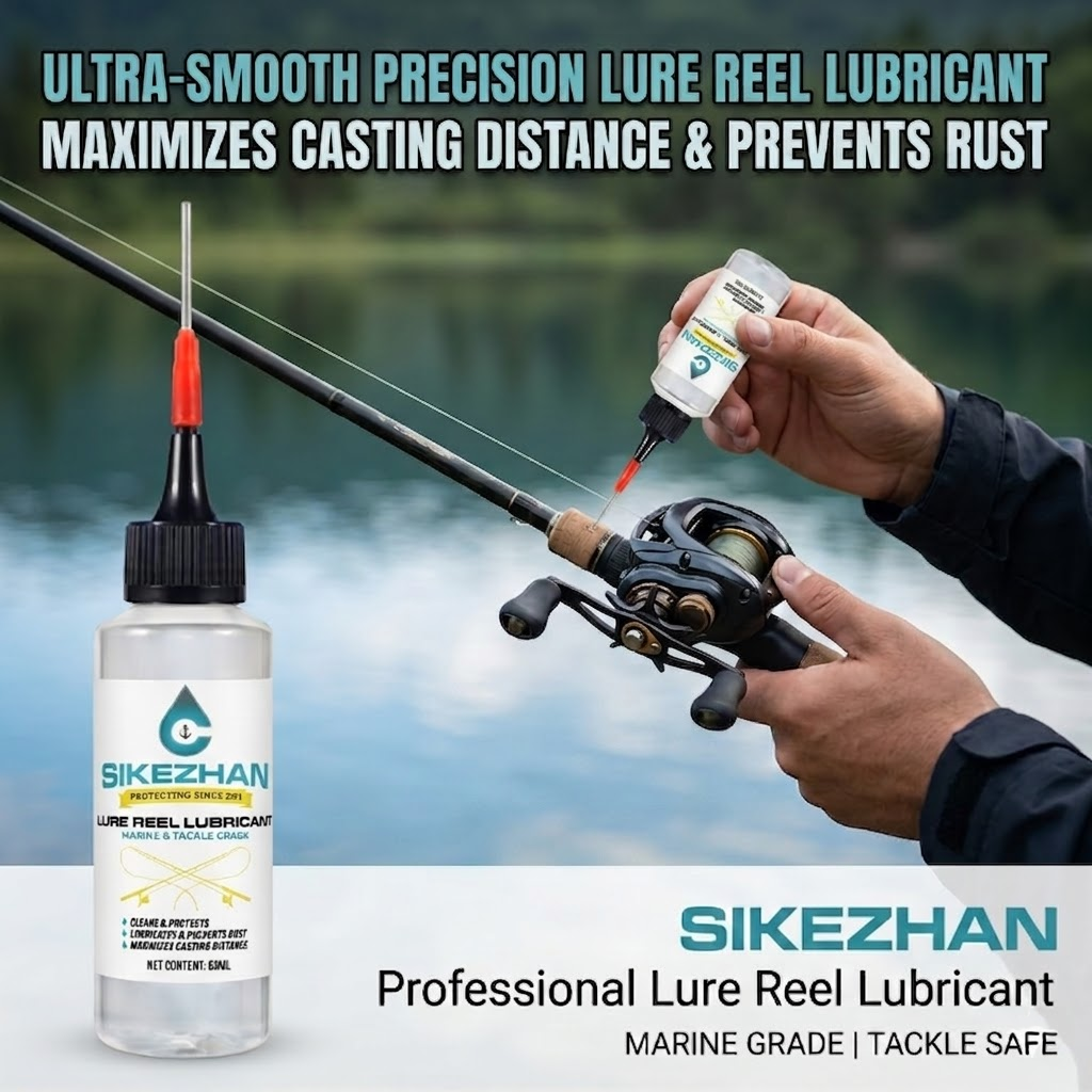 SIKEZHAN Lubricating Oils 60ml - Reel Lubricant recensione e prezzo