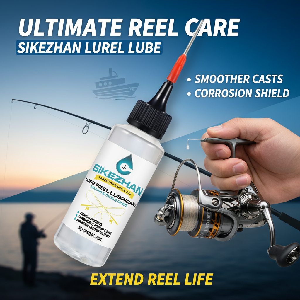 SIKEZHAN Lubricating Oils 60ml - Reel Lubricant recensione e prezzo