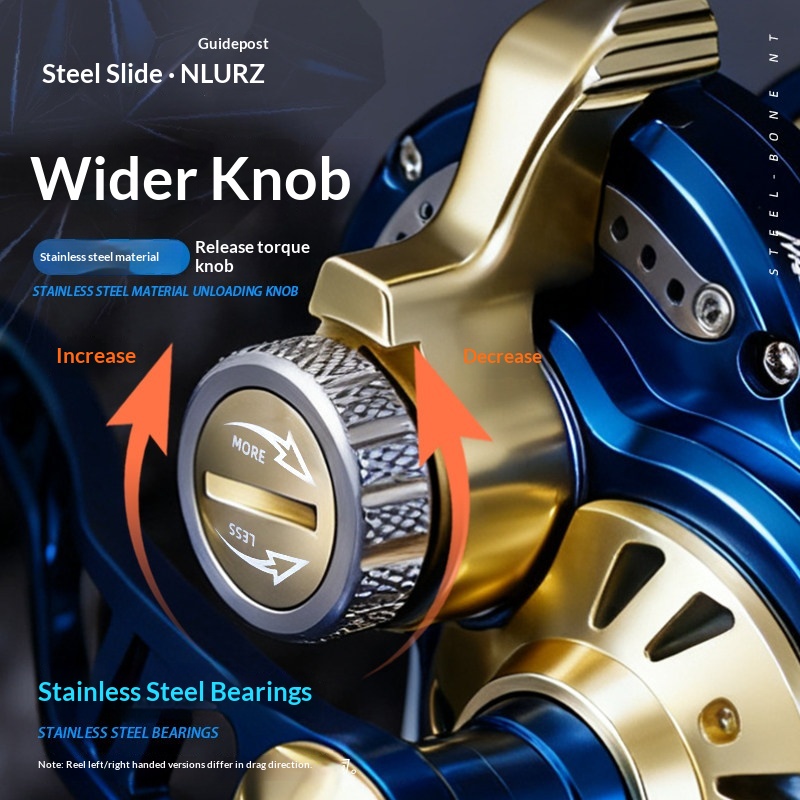 Yinluren NT Full Metal Slow Ji - Trolling Reel recensione e prezzo