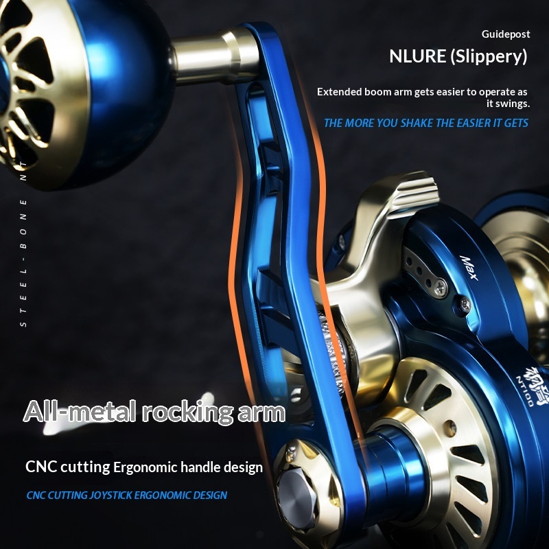 Yinluren NT Full Metal Slow Ji - Trolling Reel recensione e prezzo