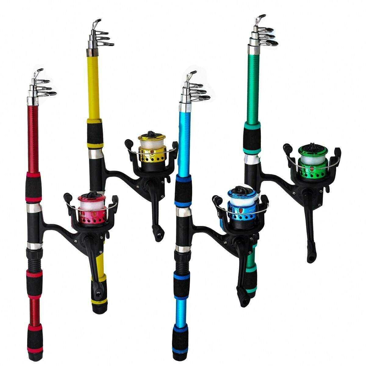 Fishing Pole Set Full Kits Wit - Baitcasting Reel recensione e prezzo