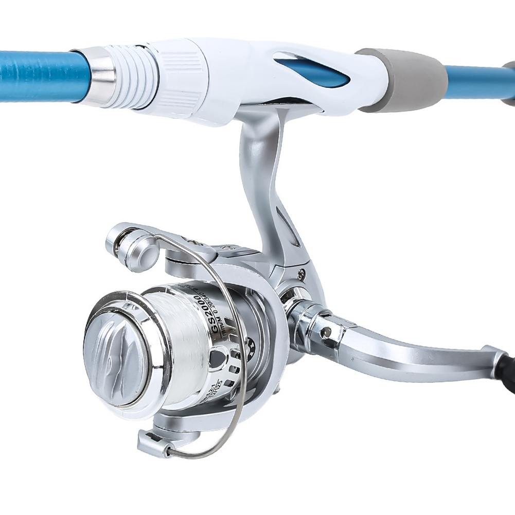 Blue White 1.8M Fishing Rod Re - Reel Bag recensione e prezzo